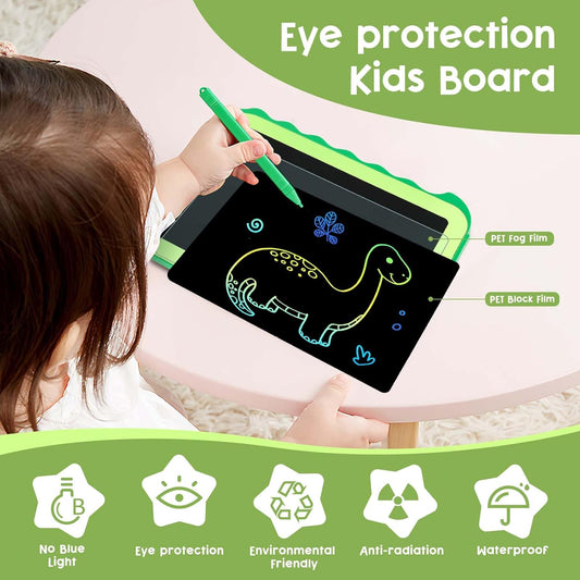 Children's LCD writing tablet, colorful toddler toy drawing tablet, educational children's toy
